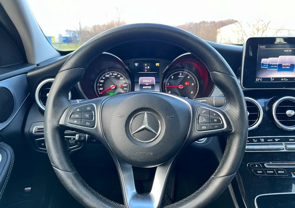 Mercedes-Benz Klasa C cena 74999 przebieg: 449000, rok produkcji 2018 z Tarnogród małe 277